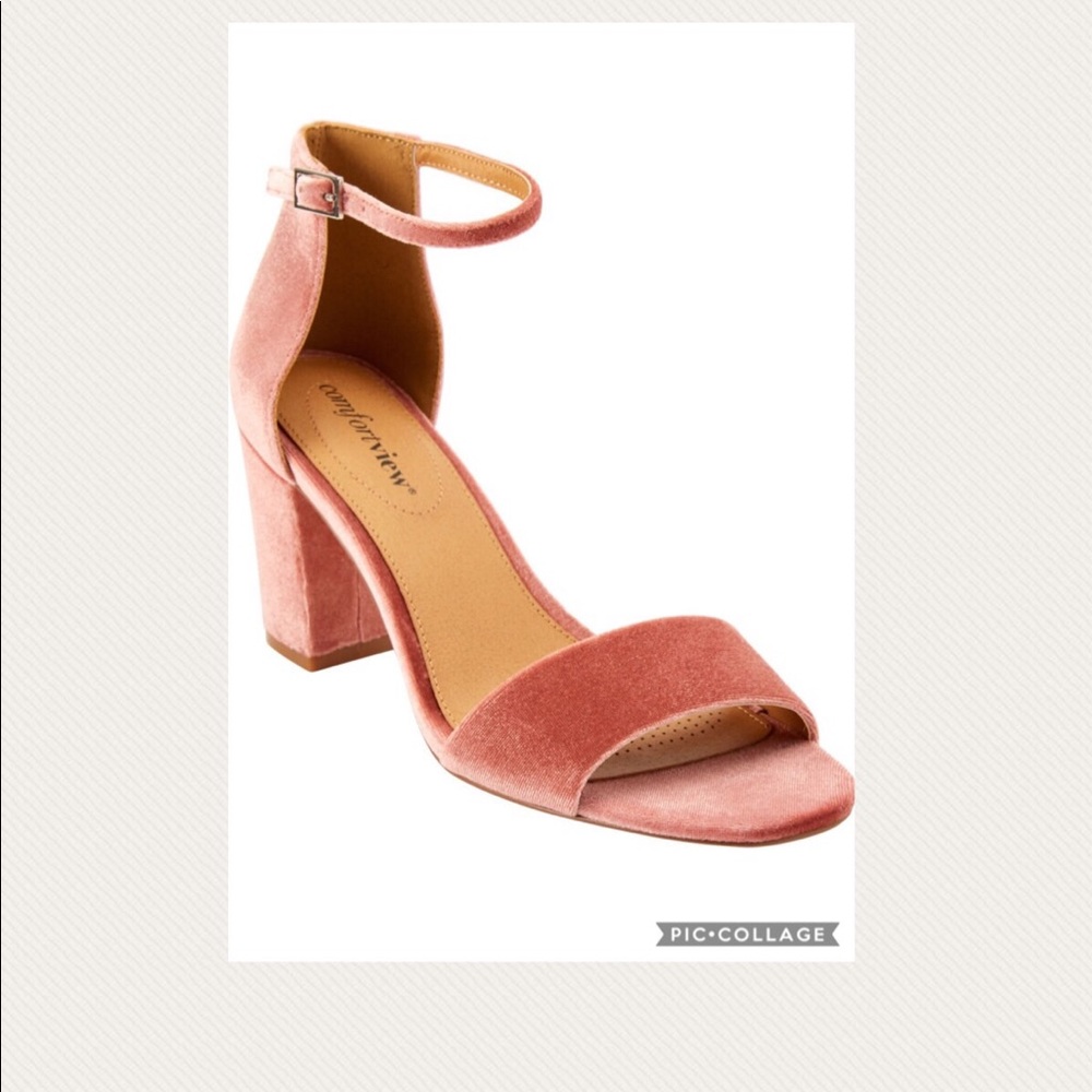 Rose Velvet Dress Shoes 9Wide